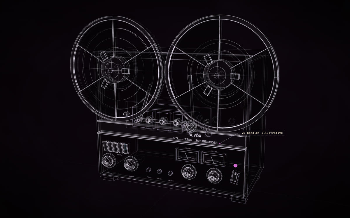 Revox A77, a holographic construct